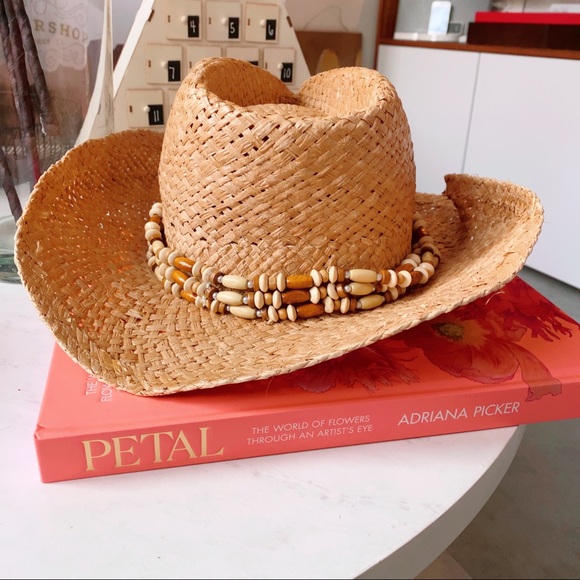 New Cowboy Straw Hat by San Diego Hat Co - Picture 2 of 5